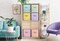 Sorbus 6 Pack 13 Inch Foldable Storage Cubes with Handles- for Organizing Home, Shelves, Nursery, Playroom, Closet and More